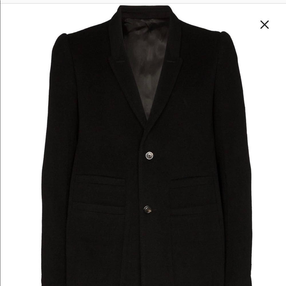 Rich Owens Legaspi black coat